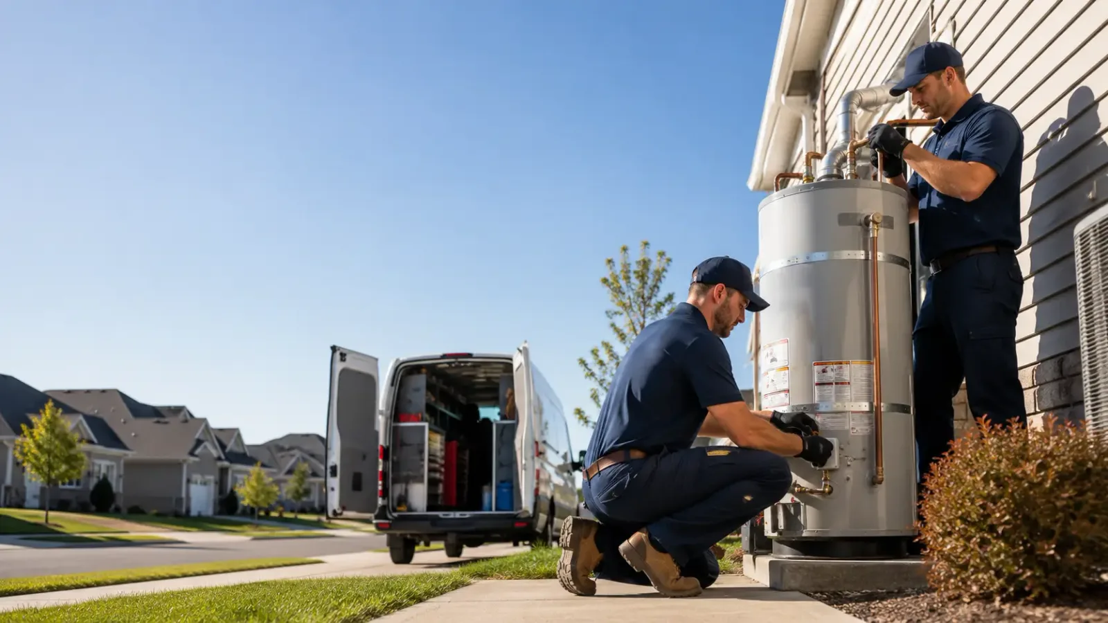 Water Heater Installation in Vergas, MN
